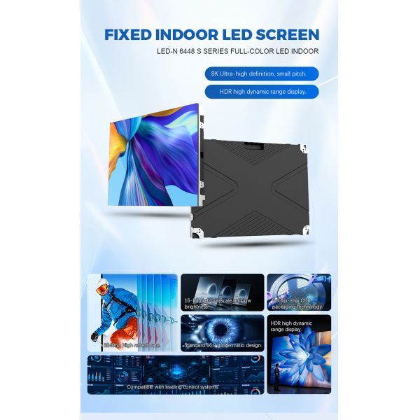 High Performance Customized P2.5 Full Color LED Display Screen Advertising Indoor LED Screen