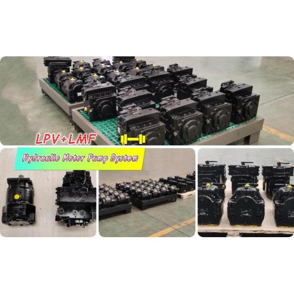 Manual And Hydraulic Variable Control Axial Piston Pumps 90ml/r LPV90 LMF90