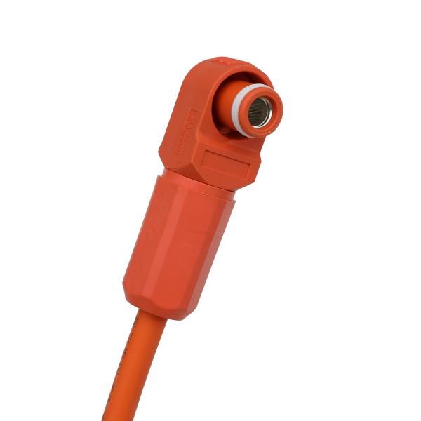Black/Red Round TPE Jackets Copper MC4 Solar Power Cable Solar Panel Color