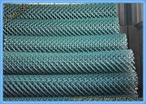 China 10 FT Length Commercial Chain Link Fence Heavy Duty Corrosion Resistant on sale
