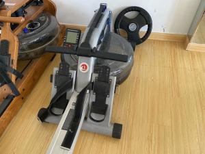 China Commercial Rowing Machine Air Rower Outdoor Fitness Seated Rowing Machine on sale
