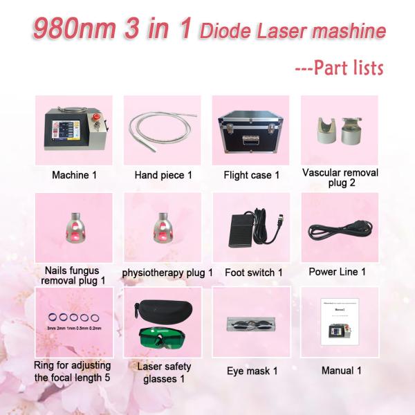 FDA Cleared Physical therapy laser medical equipment 30w 60w 980 nm Class IV therapy diode laser