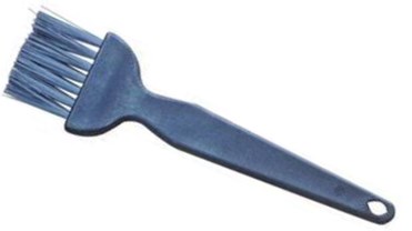 Black Nylon Fiber ESD Antistatic Brushes For Industrial