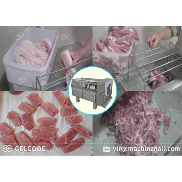 Multifunctional Meat Processing Machine Frozen Meat Cutting Equipment CE Certification