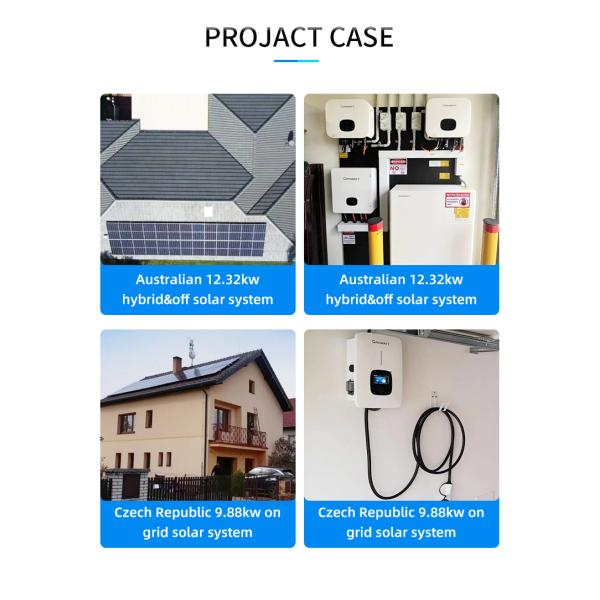 On Grid Solar Panel Power System Ground Mounting 12KW 15KW For Home