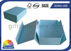 China Logo Printed Custom Cardboard Paper Collapsible Box for Clothing Garment Apparel on sale