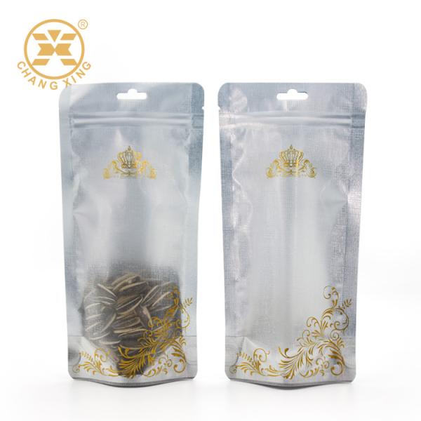 Cheap Zipper Closure Stand Up Barrier Pouches Oem Gravure Printing Laminated for sale