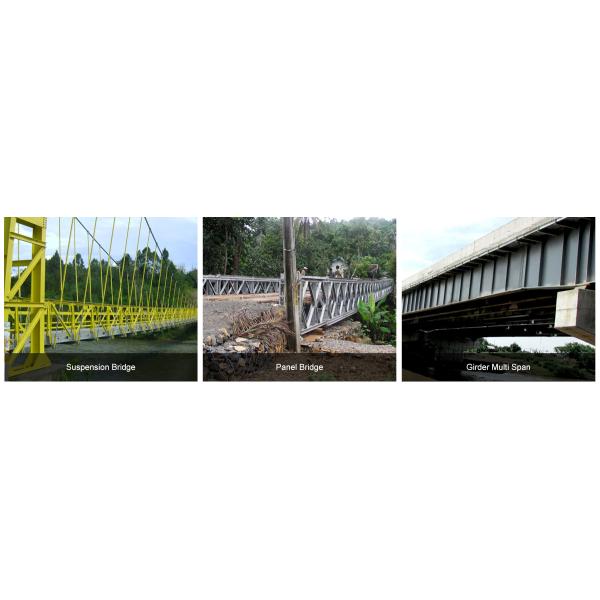 Fast Construction Truss Bailey Bridge With Tolerance ±1% And Q355/Grade 350/ASTM A992