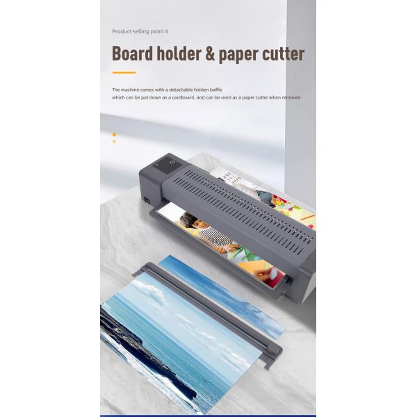 320mm A3 Max Laminating Width Five Gears Adjustable Pouch Laminator with Touch Control