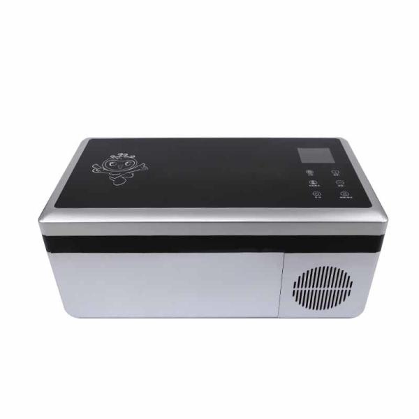 Cheap 45W 15L Mini Truck Refrigerator DC12V DC24V Portable Car Fridge Freezer for sale
