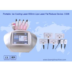 Best Touch Screen Ice Cooling Lipolaser Slimming Beauty Machine 650nm wholesale