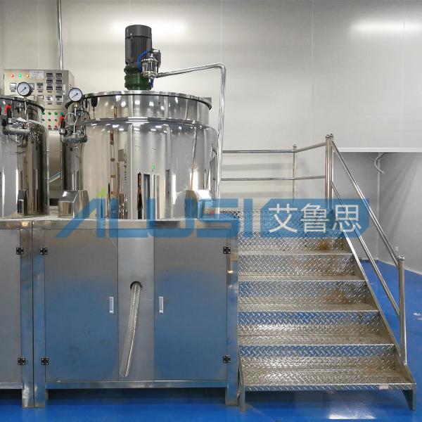 Cheap Stainless Steel Mixing Tank Shampoo Lotion Liquid Detergent Making Machine for sale