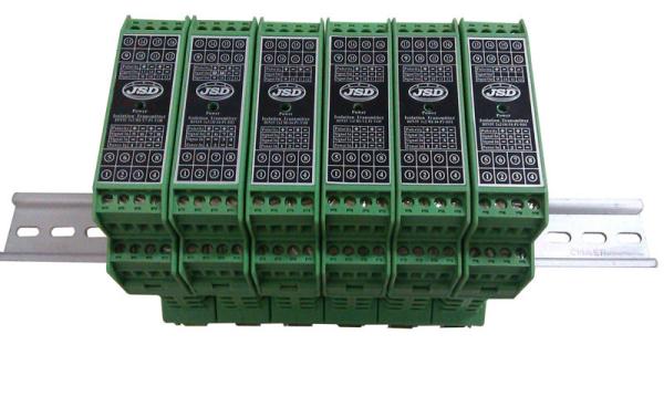 Cheap High accuracy (0.1% F.S) 4-20mA  signal isolation transmitter(1-input-4-output) for sale