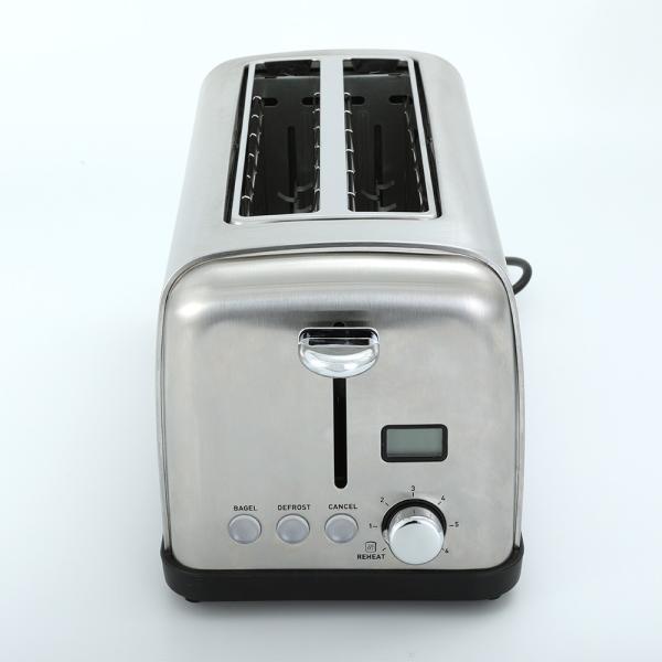 Cheap Customized Logo Stainless 4 Slice Toaster CE Approved Bread Oven for sale