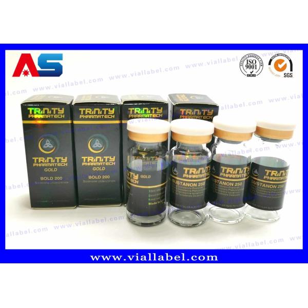 Matt Lamination Small Packaging Boxes 10ml Vials Injectable Peptide 325g Paper
