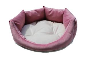 Best French Bulldog Puppy Calming Pet Bed With Removable Cover Hypoallergenic Fiberfill wholesale