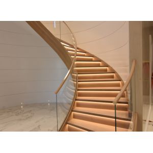 Buy cheap Curved Staircase Guangzhou Manufacturer Large Project in Australia Sydney from wholesalers
