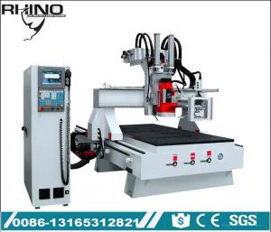 Best 9KW HSD ATC CNC Wood Router , 300mm Z Axis Computerized Wood Carving Machine wholesale