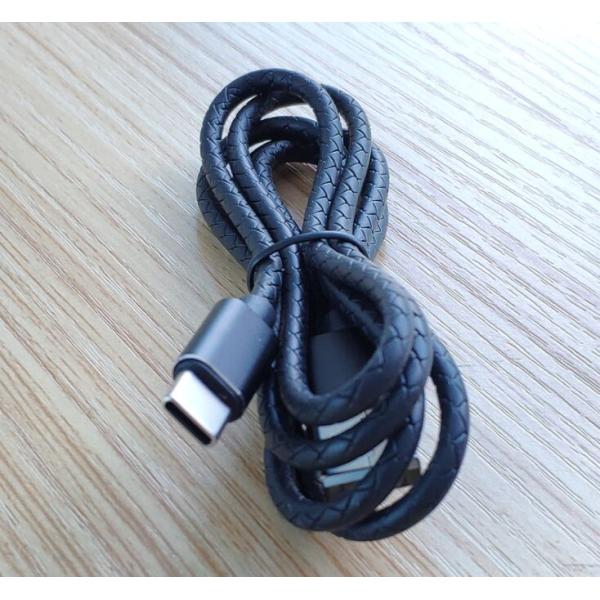 Black TPE Type C USB Data Cable USB Charging Cable For Computer, Mobile Phone,Tablet, Power Bank