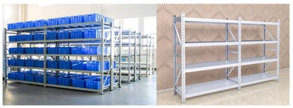 Cheap Wide Span Shelving For Industrial Hardware Market / Medium Duty Racking System for sale