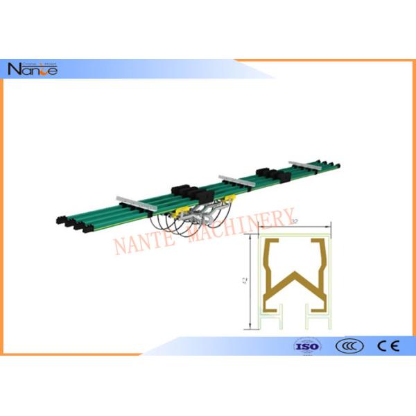 Current Collector Crane Bus Bar Monorail Systems Corrosion Resistance
