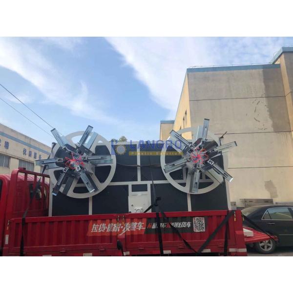 Customizable HDPE Pipe Coiler For Single Wall Corrugated Extrusion Line Coiling Speed 0.1-10m/min