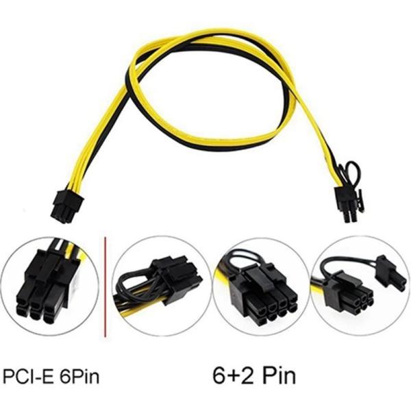 Length 30cm Power Supply Extension Cable for GPU Graphics Card