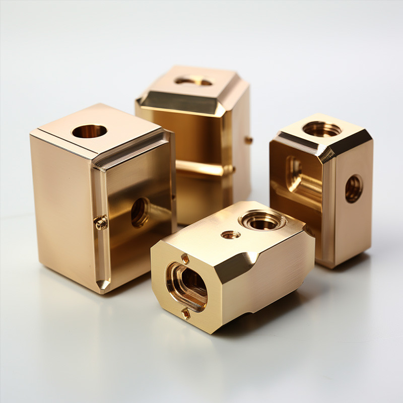 CNC Brass Alloy Components High Precise CNC Part CNC Machining Custom Part Milling