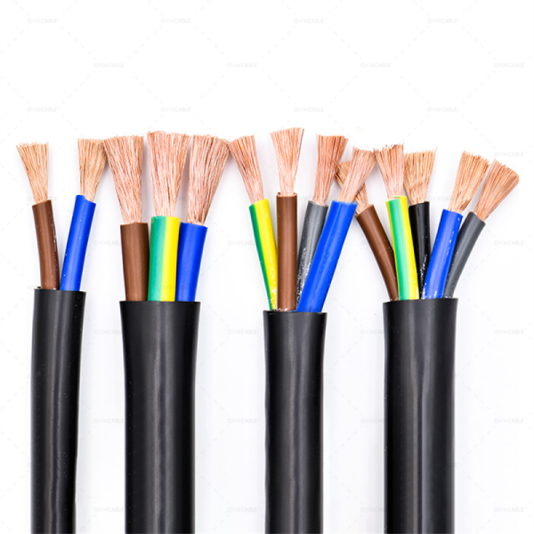 RVV PVC Sheathed Cable 300V Rated Voltage Multi-Core Copper Conductor Flexible Control Cable for Home Appliances