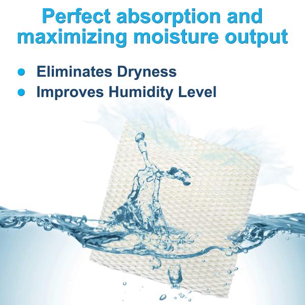 Humidifier Wick Filter Compatible With Duracraft AC-809 / D09-C/AC-815 / D15C