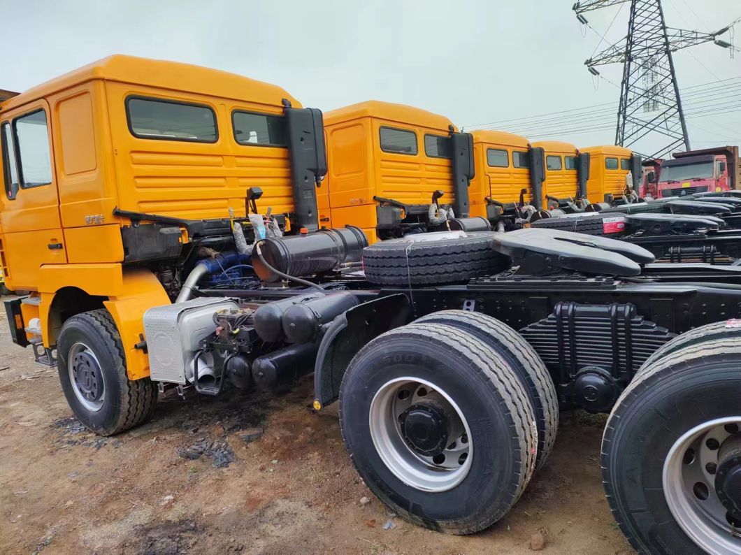 Shacman Orange Color Right-Hand Drive Tractor Truck F3000 6X4 Heavy Head Tractor Truck