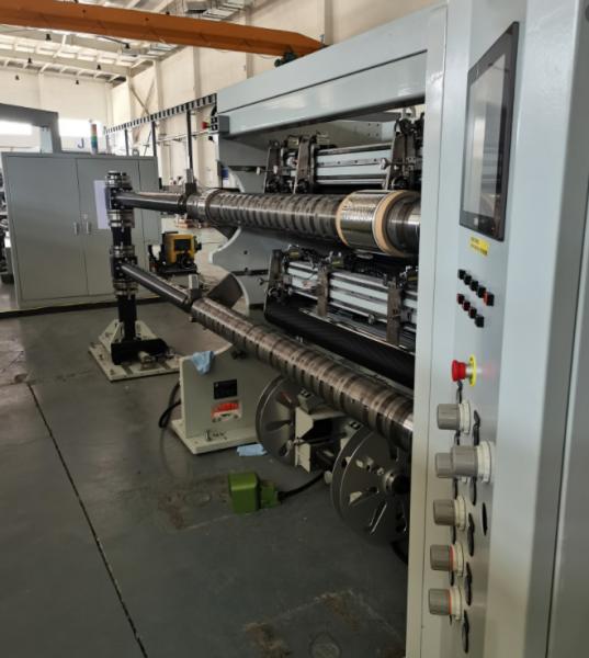 Cheap OPP Substrate Max. 450mm Rewind Diameter Slitter Rewinder Machine for sale