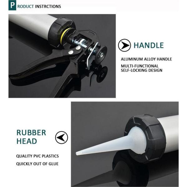 KM silicone gun/caulking gun