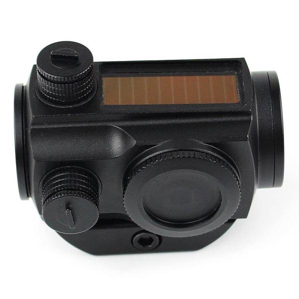 Motion Activated 3 MOA 1x20mm Strikefire Red Dot Solar Pannel Power