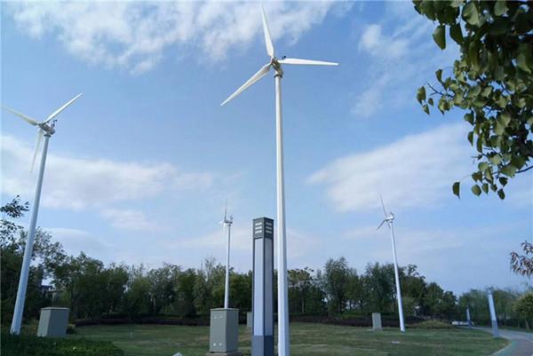 Cheap CE Off Grid Wind Generator System 50KW IP54 Wind Turbine Generator Output Voltage 380V for sale