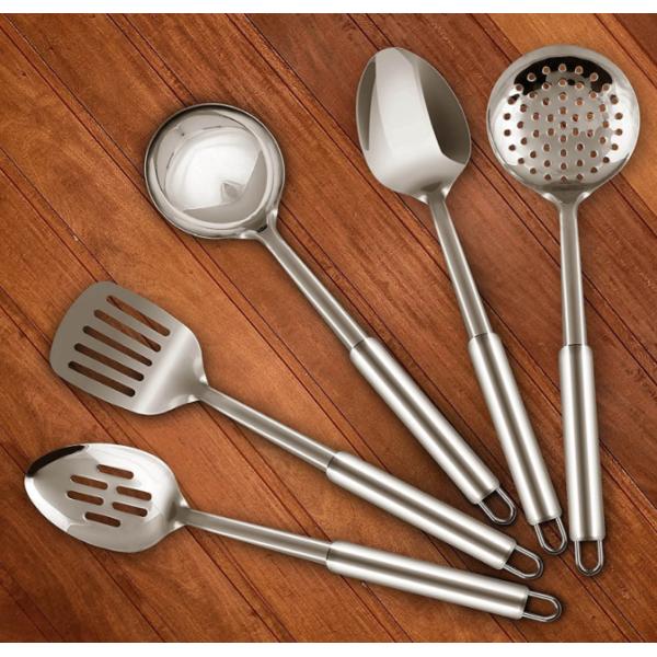 Rustproof Stainless Steel Kitchen Utensil Sets Spoon Set LFGB Approved
