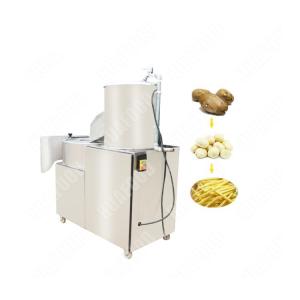 Potato Peeling And Cutting Washing Machine Potato Peeling Machinery