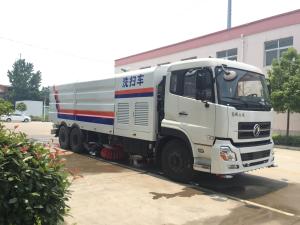 Best Dongfeng brand 4x2 Street Cleaning Truck, Small Vacuum Sweeper Truck road sweeping vehicle For Sale wholesale