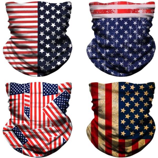 Universal Ear Loops Face Balaclava Headwear Reflective Bandana