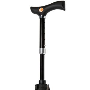 China Adjustable Height Walking Stick Umbrella 190T pongee on sale