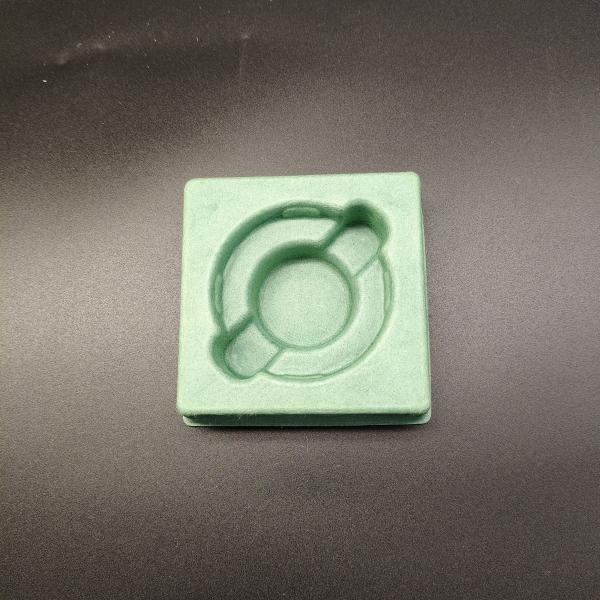 China factory direct supply of green pulp mold packaging base for shockproof, drop-proof and scratch-proof of aerospace precision hardware parts