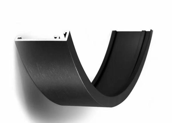Cheap 6063 Aluminum Alloy Extruded Profile Mirror Frame Mill Finish for sale