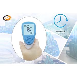 Best Luminous Display Digital Laser Thermometer , Blue Digital Temperature Gun wholesale