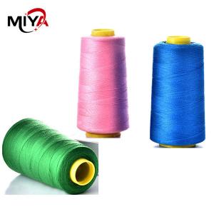 China Colored Spun Polyester Thread Dyed Pattern Different Thickness on sale