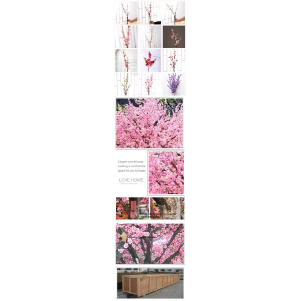4m Height Artificial Flower Tree For Holiday Decoration 5-10 Years Life Time