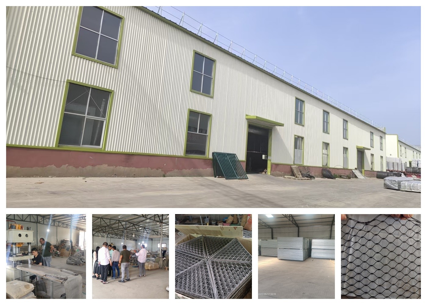 Durable 18*18mm Avairy Stainless Steel Wire Rope Mesh