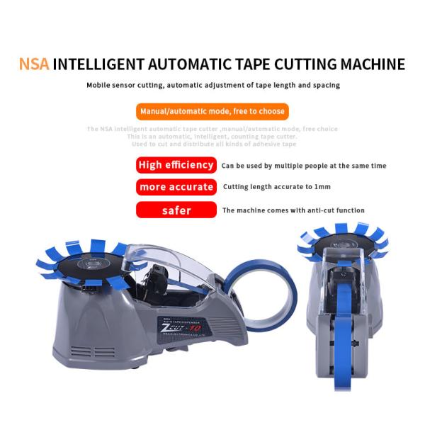 Turntable Tape Cutting Machine 2A Zcut-870 with Mobile Sensor