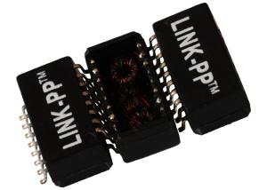 China Surface Mount 10/100 Transformer 4800Vrms ,749014012 Power Over Ethernet Transformer 350µH on sale
