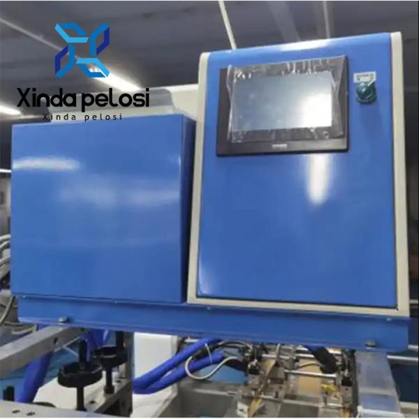 35~40Pcs/Min Shopping Paper Bag Handle Making Machine High Performance