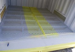 10ft Steel Grating Bundled Floor Ventilated Shutter Dry Container for Dangerous Goods Storage Shipping Containers